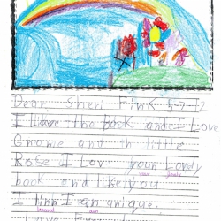 The Little Rose Fan Mail for Author Sheri Fink