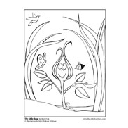 Coloring Page from The Little Rose by Sheri Fink