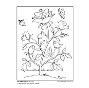 Coloring Page 2 from The Little Rose by Sheri Fink