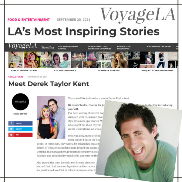 Derek Taylor Kent featured in VoyageLA Magazine