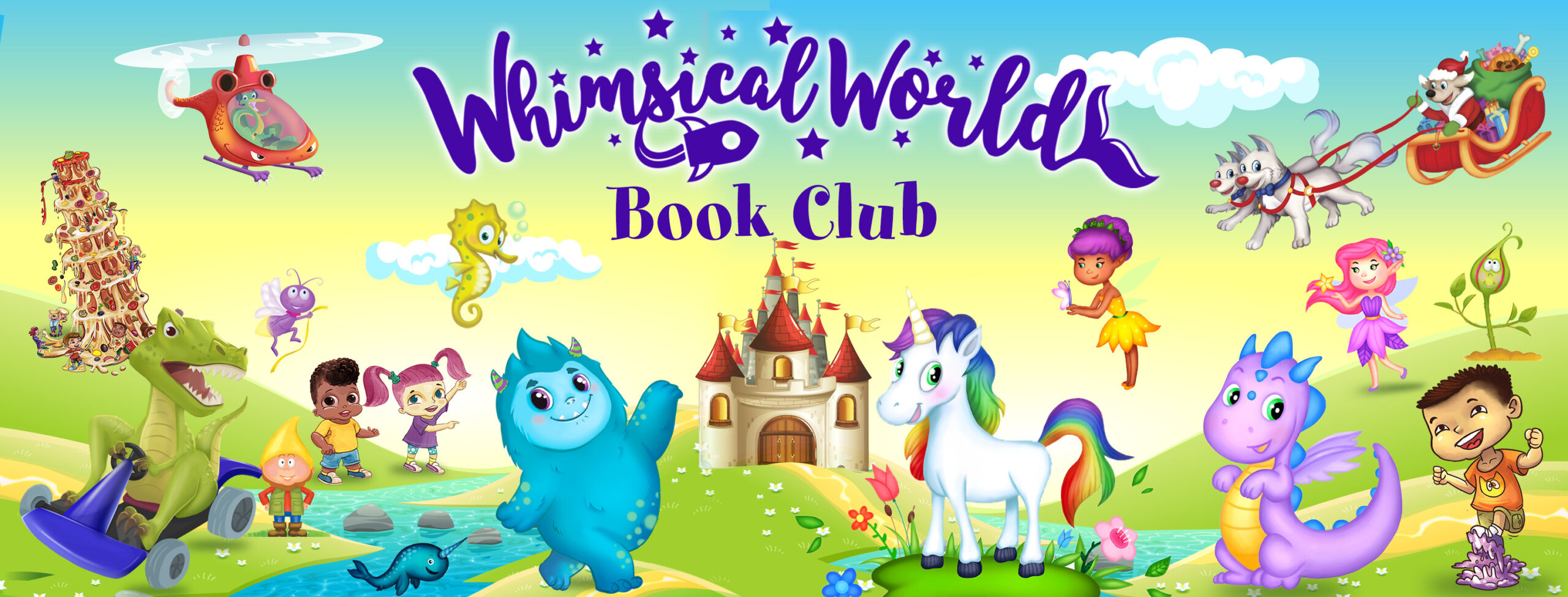 Whimsical World Book Club by Children's Authors Sheri Fink and Derek Taylor Kent
